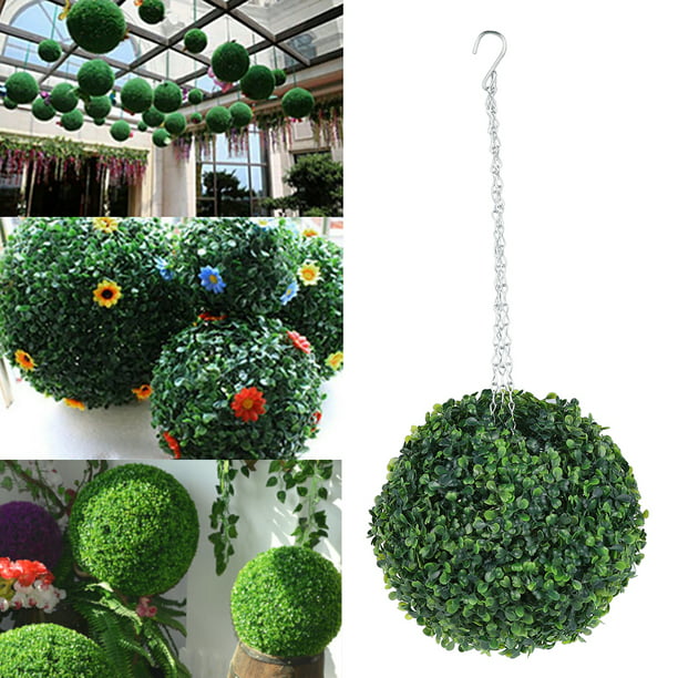 Artificial boxwood ball 45 cm-dark green 